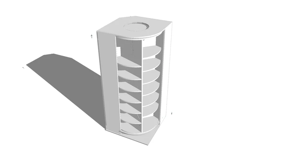 Rotating Shoe Shelf