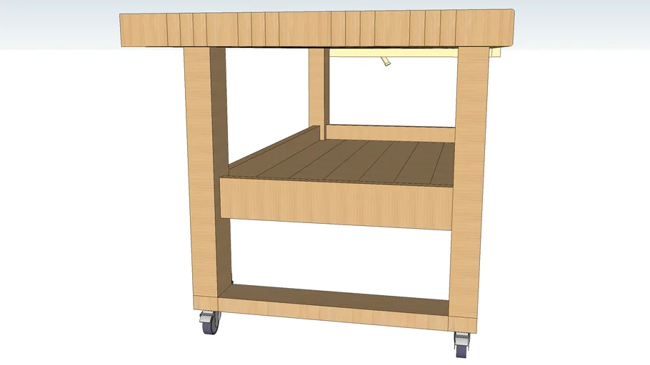 Work Bench Model | 3D Warehouse