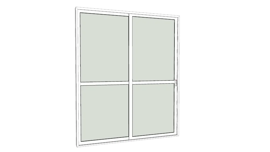 Esquadria Aluminio Branca