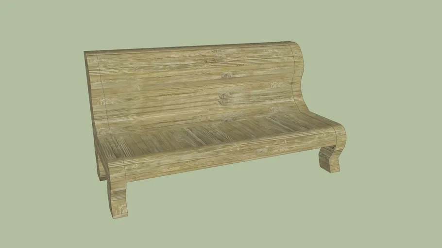 Wooden Sofa 