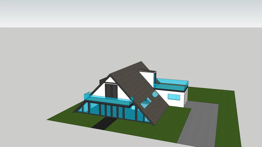 Triangle house