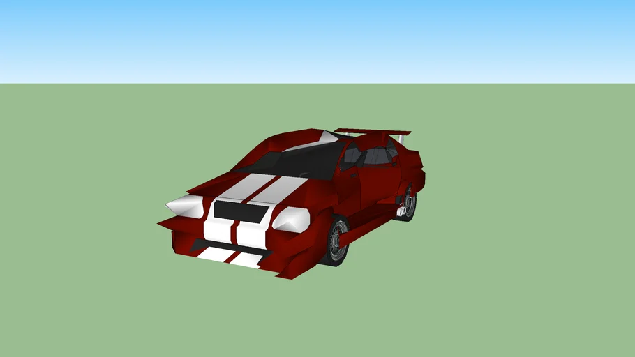 totaly wrecked google touring car