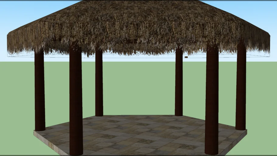 GAZEBO EM PIAÇAVA