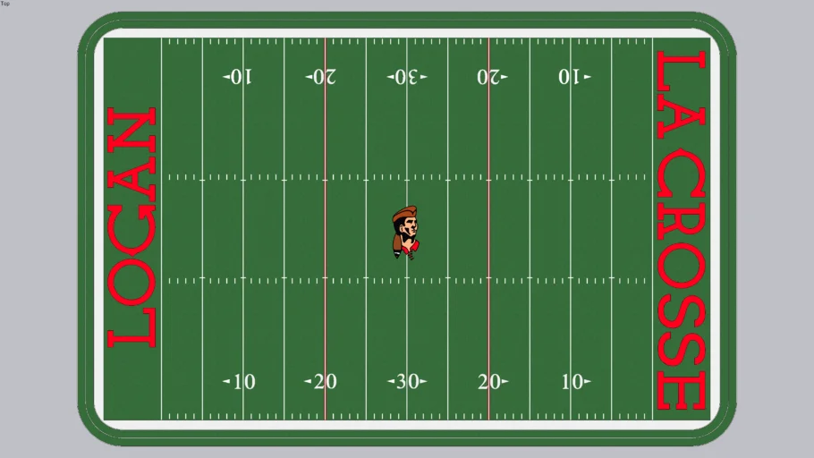 60 yard indoor practice field layout