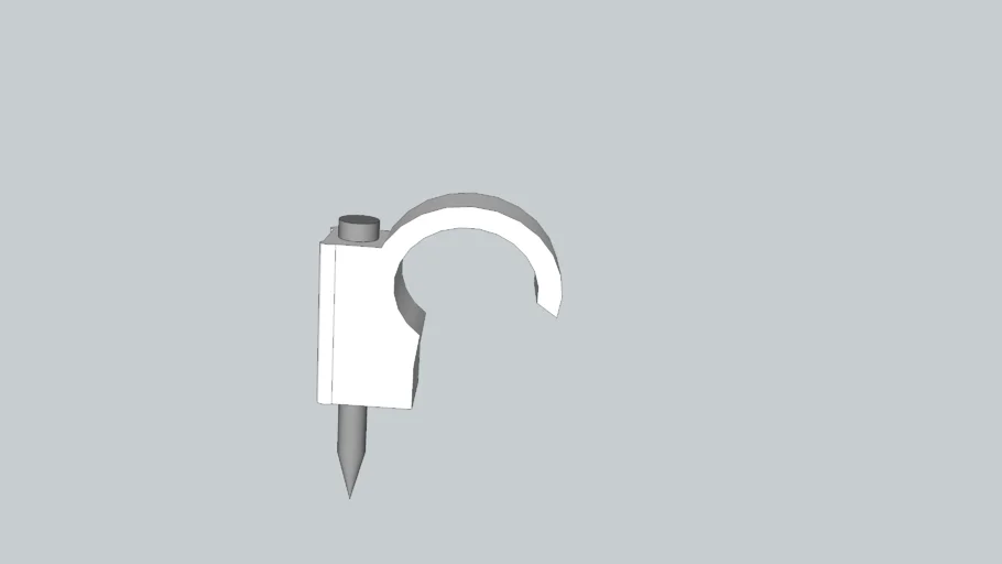 10mm pipe clip central/heating