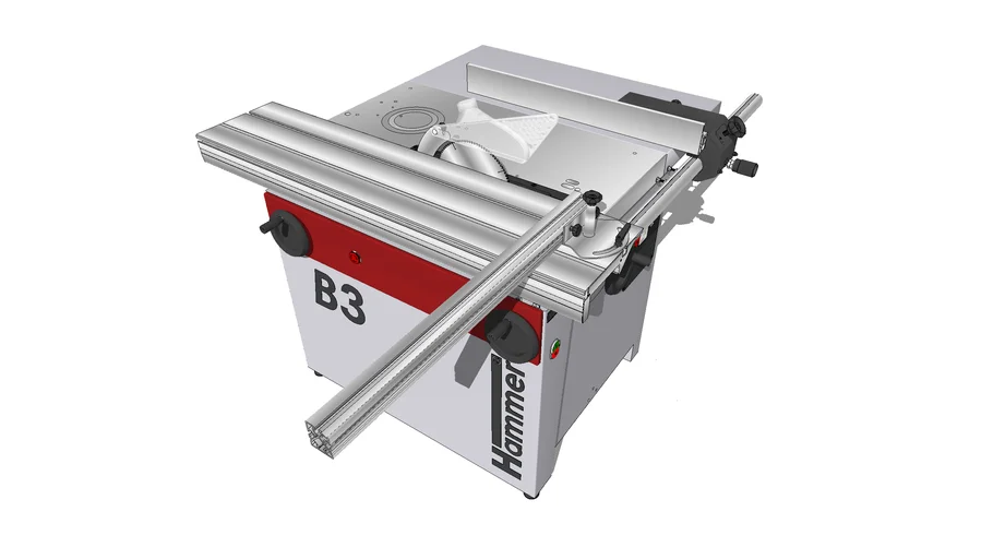 HAMMER Kreissäge-Fräsmaschine B3 E-CLASSIC; Circular saw & milling machine