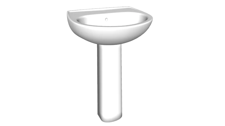 442121 Sacramento(R) Pedestal Bathroom Sink