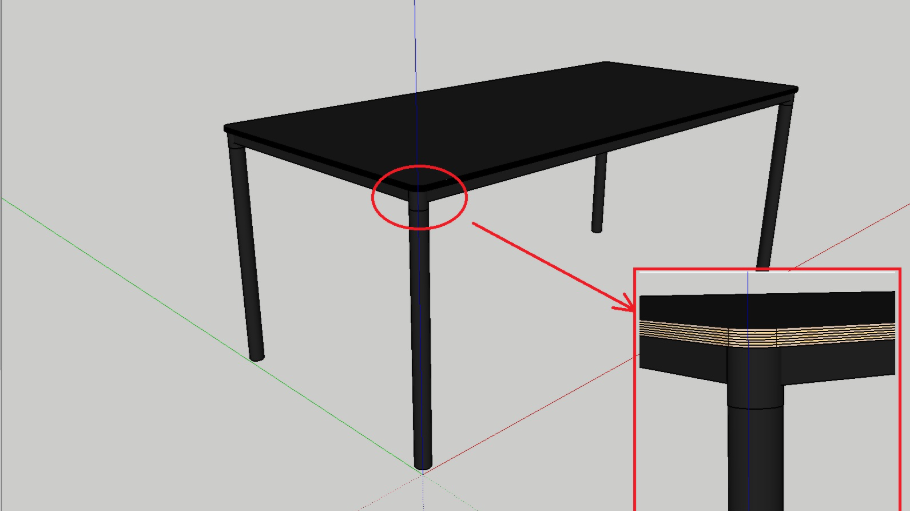BASE TABLE | 3D Warehouse