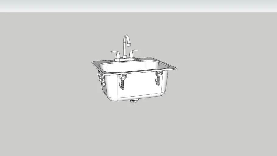 12391 Large Sink by Bull Outdoor Products