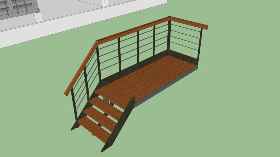 ESCALERA PARA CONTAINER - DERECHA