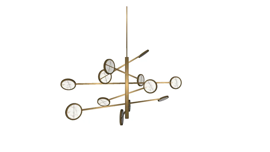 EICHHOLTZ -  Chandelier 'Domani'