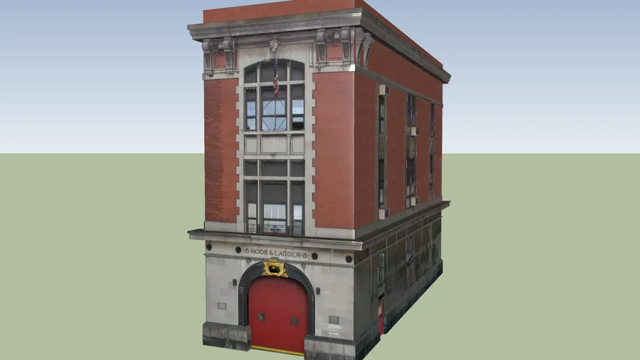 NYFD Hook and Ladder #8 (Ghostbusters Firehouse)