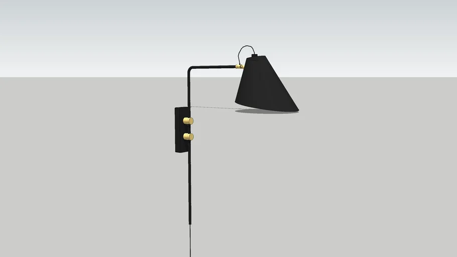 House Doctor Club Wall Lamp