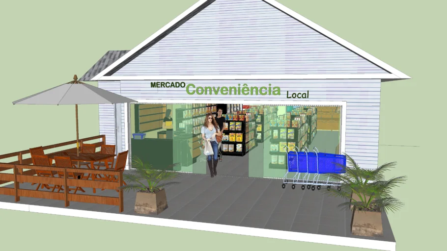 Mercado conveniência 