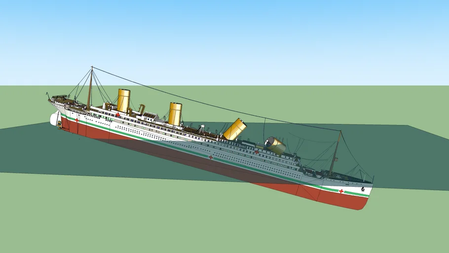 britannic sinking