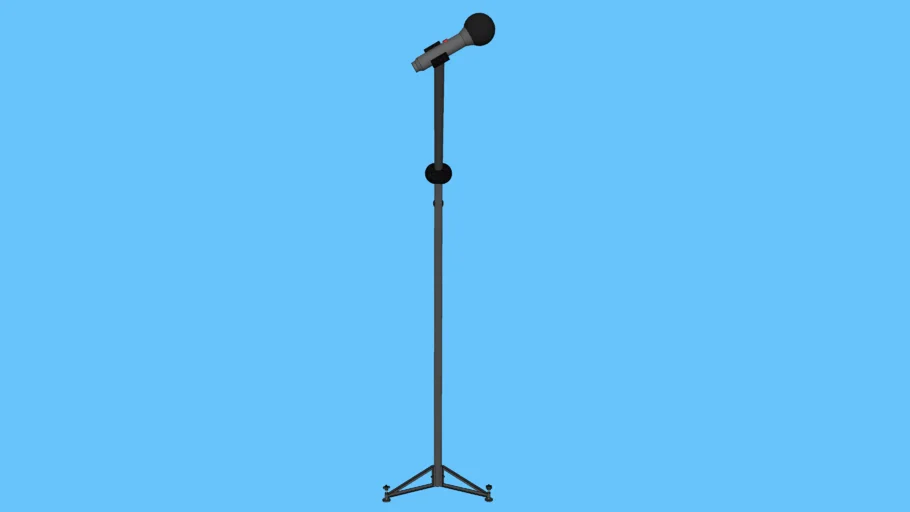 Microfone + pedestal 2