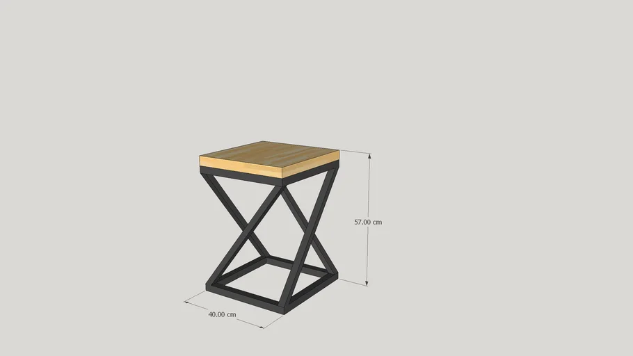 Kursi Minimalis Besi 40x40x57