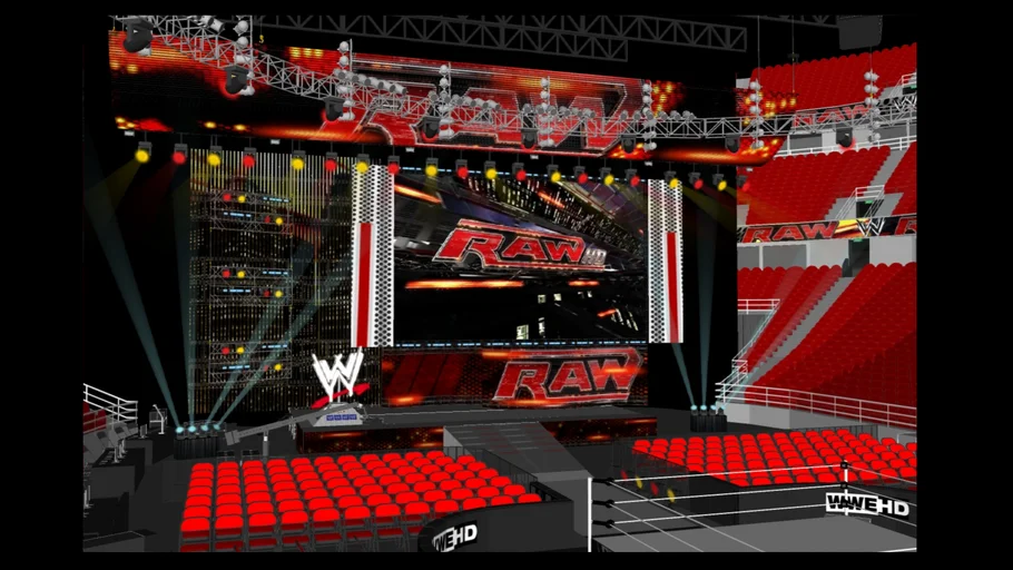 NEW WWE RAW HD ARENA