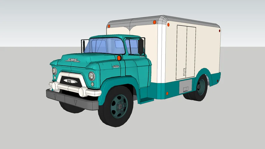 1957 GMC beverage truck