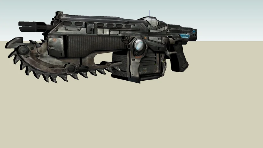 Gears of war chainsaw gun