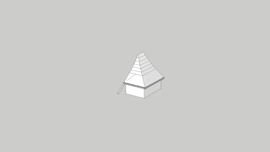 Woning tentdak