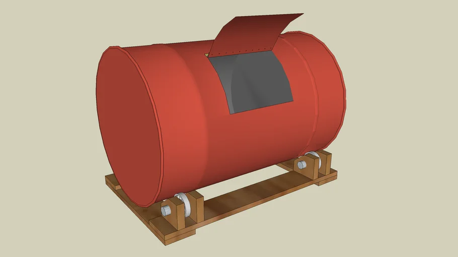 Compost Tumbler | 3D Warehouse