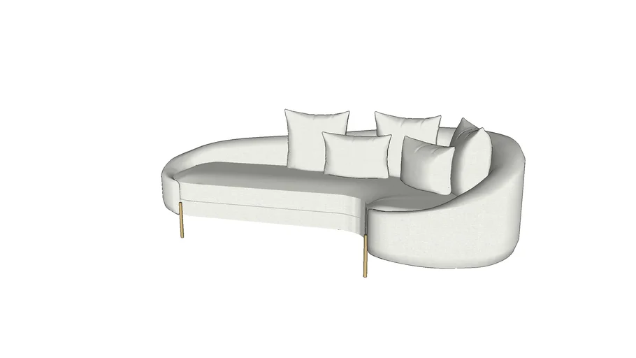 CM - SOFA CURVO