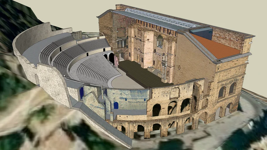 Version 3 - Theatre Antique d'Orange - Teatro Romano de Orange - Roman Theatre of Orange