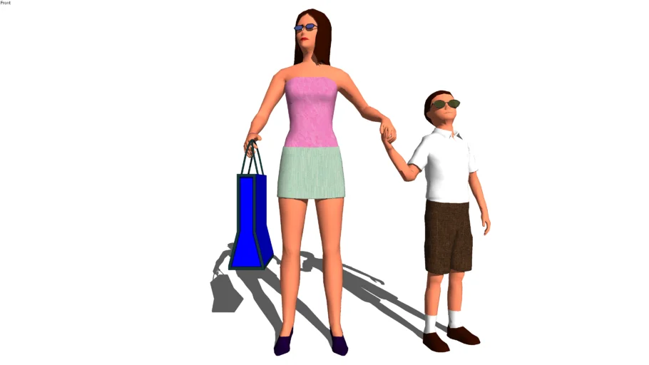 3d people
