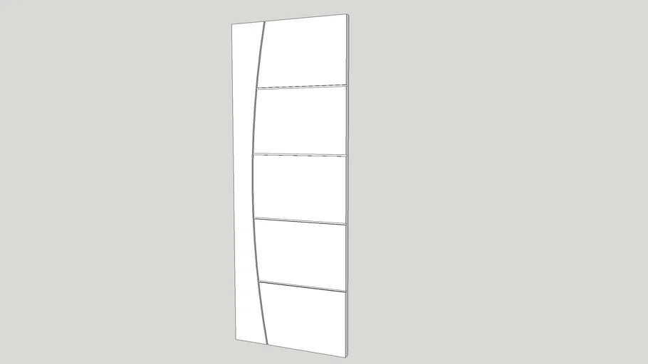 FOLHA DE PORTA - MODELO DE NEGATIVO - 07