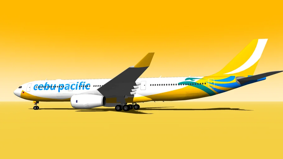Cebu Pacific Air - Airbus A330-343 (New livery)