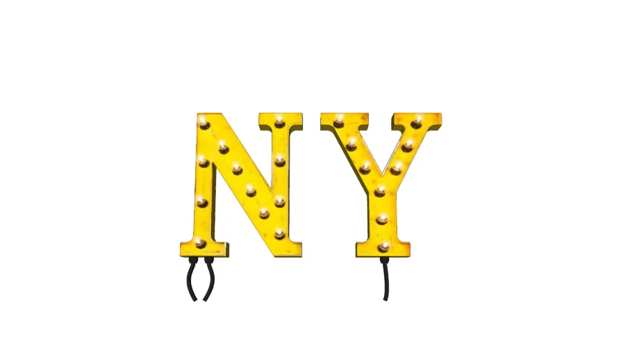 35191 Wall Light Vintage NY (Leuchtobjekt Vintage NY)