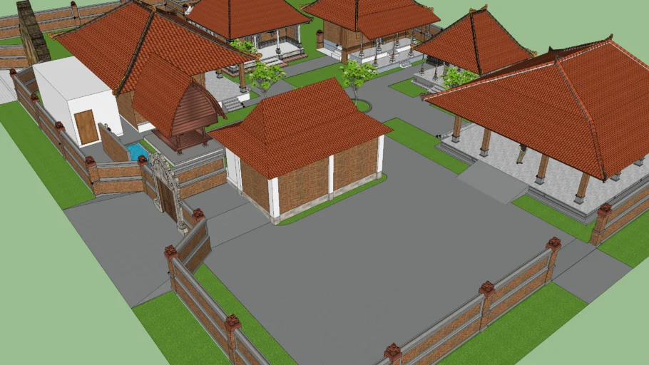Rumah adat Bali