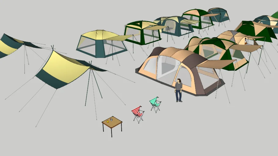 Camp tent
