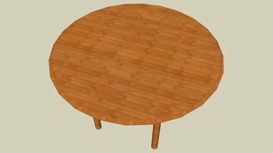 table ronde | 3D Warehouse