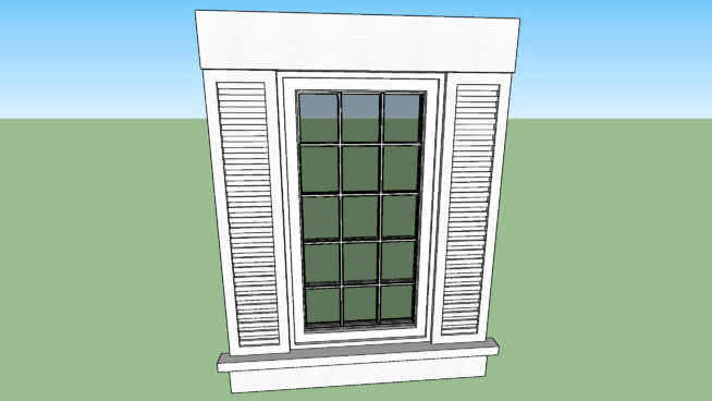medium window | 3D Warehouse