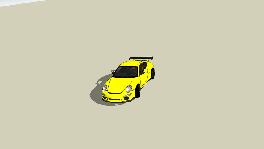 A Porshe drifting