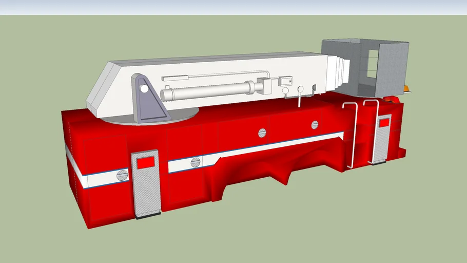Mid-Mount Fire Ladder Apparatus