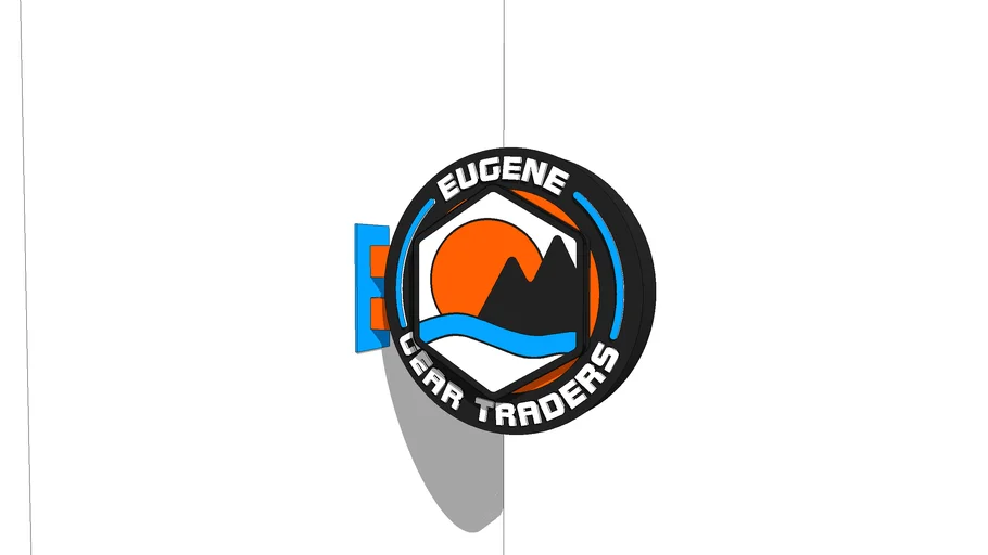 Eugene Gear Traders - Blade Sign