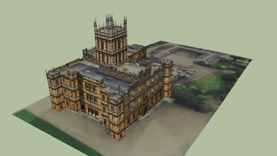 Highclere Castle aka Downton Abbey