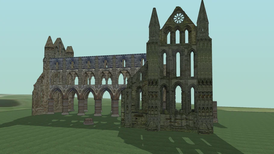 Whitby Abbey wip 2