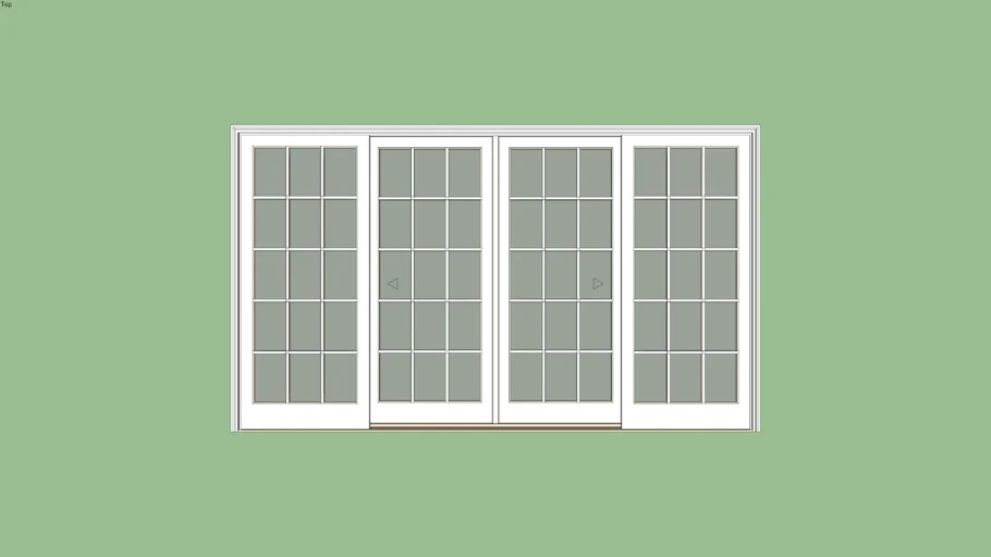 Infinity Sliding French Door 4 Panel