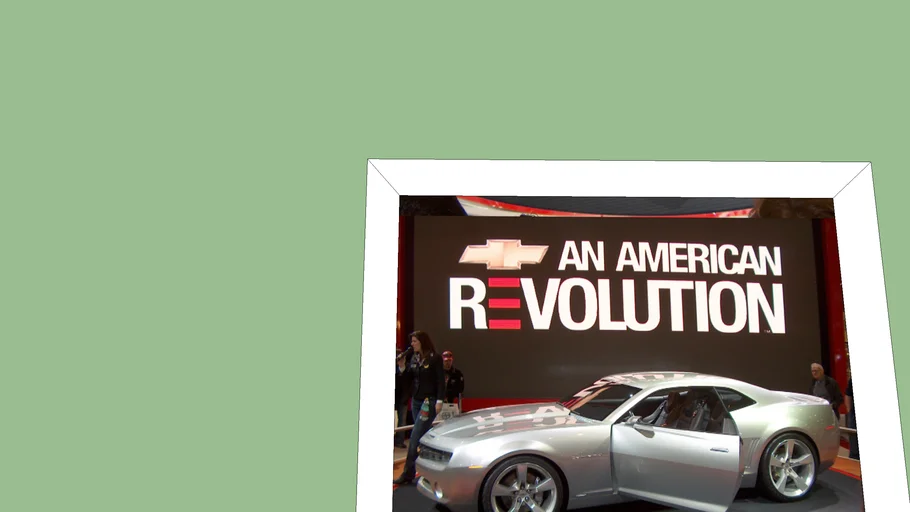 camaro picture frame