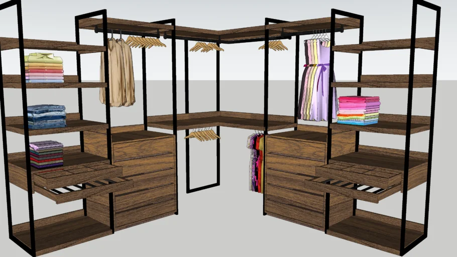 dressing room wardrobe