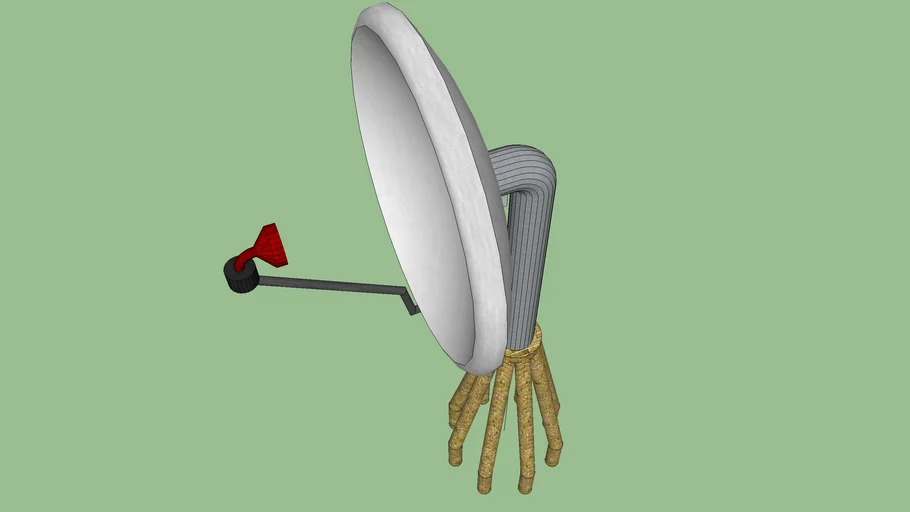 traliccio per parabola satellitare