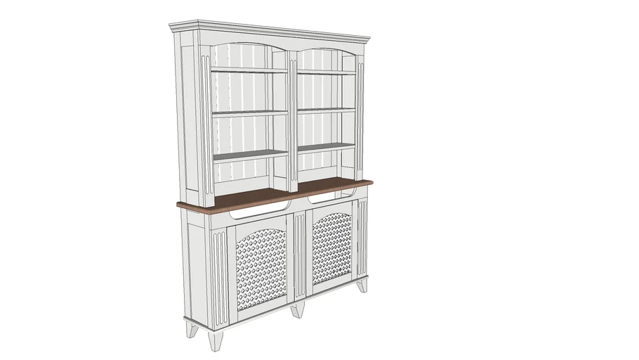Radiator Cover & Bookcase