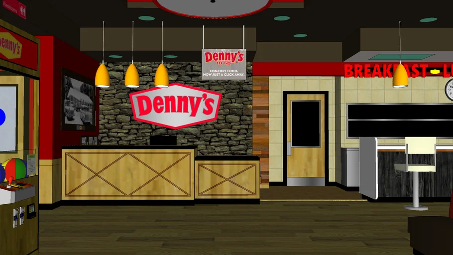 Denny's Interior
