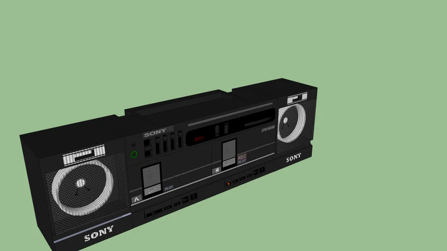 SONY CFS-W350 1989 STEREO