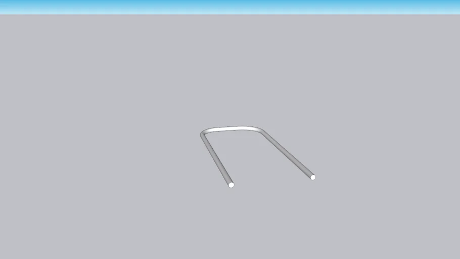 curved rod | 3D Warehouse