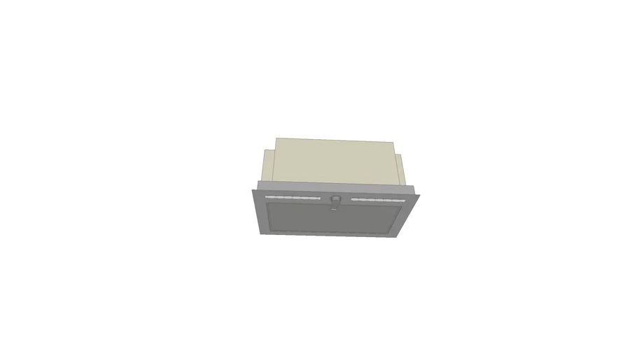 IKEA UNDERVERK built-in extractor hood, stainless steel